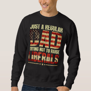 Sudadera Día Del Padres Solamente Un Padre Regular Tratando