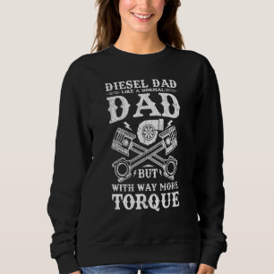 Sudadera Día del Padres Tee Diesel Mechanic Dad Automobile