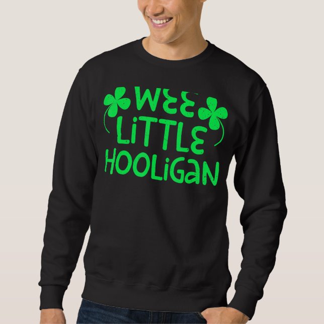 Sudadera Día del Pequeño Hooligan Saint Patrick (Anverso)