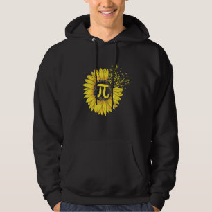 Sudadera Día del Pi Profesor de Matemáticas Girasol   Friki