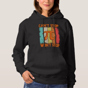 Sudadera Día del Pi  Tarta de Matemáticas Ciencia No Puede 