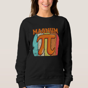 Sudadera Día del Pi Vintage Retro Magnum Pi Profesor de Mat