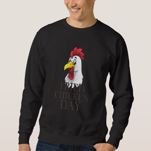 Sudadera Día del pollo frito T - (Anverso)