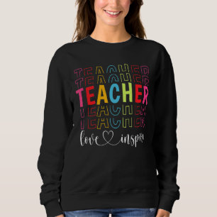 Sudadera Día del Profesor de Apreciación de Maestros