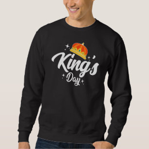 Sudadera Día del Rey Koningsdag Países Bajos Abril Día del