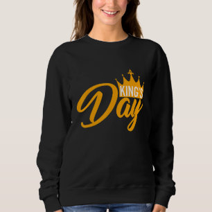 Sudadera Día del Rey Naranja Amsterdam Koningsdag Día del R
