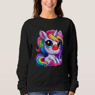 Sudadera Día del Unicornio Rojo 2025 Niños Niñas Mujeres Fa