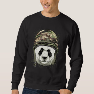 Sudadera Día del Veterano de Soldados Militares del Panda G