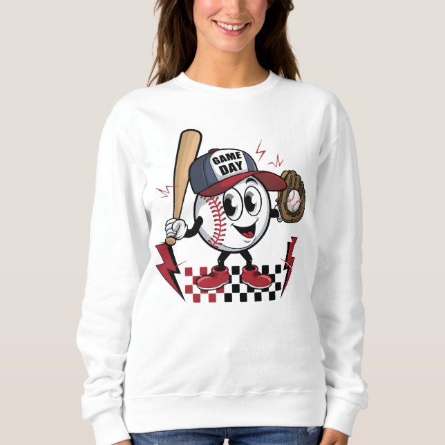 Sudadera Día deportivo de Béisbol (Anverso)