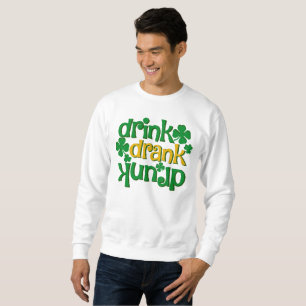 Sudadera Día divertido de San Patricio para hombres
