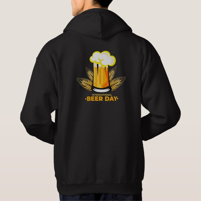 Sudadera Día Internacional de la Cerveza (Reverso)