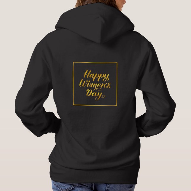 Sudadera Día Internacional de la Mujer 2026 (Reverso)