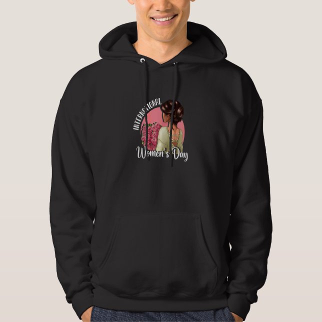 Sudadera Día Internacional de la Mujer Bella Morena (Anverso)
