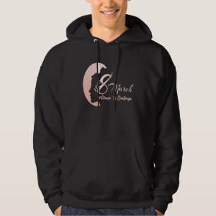 Sudadera Día Internacional de la Mujer, elección para desaf