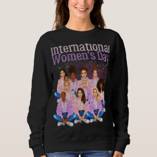 Sudadera Día Internacional de la Mujer Historia Mes de Amor