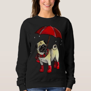 Sudadera Día lluvioso Pug Classic T-Shirt 605