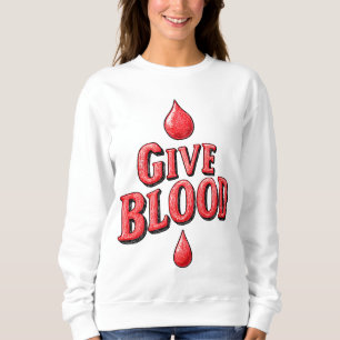 Sudadera Día Mundial del Donante de Sangre - Dar a conocer