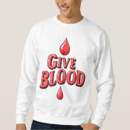 Sudadera Día Mundial del Donante de Sangre - Dar a conocer 
