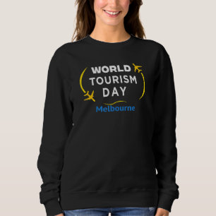 Sudadera Día Mundial del Turismo Mejor Viaje de Vacaciones 