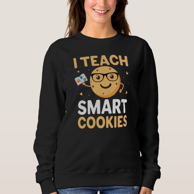 Sudadera Día Nacional de la Cookie, enseño cookies intelige (Anverso)