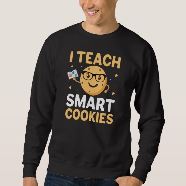 Sudadera Día Nacional de la Cookie, enseño cookies intelige (Anverso)