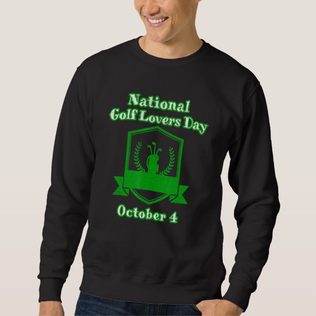 Sudadera Día Nacional del Golf 4 de Octubre: Consejo de Gol (Anverso)