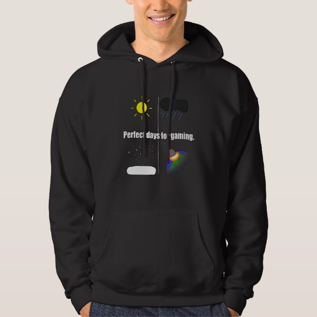 Sudadera Día Perfecto Para Jugar (Anverso)