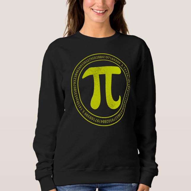 Sudadera Día Pi Día Pi Para Hombres Día Pi (Anverso)
