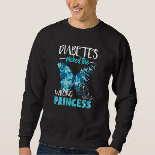 Sudadera Diabetes Eligió a la Princesa Equivocada Diabetes