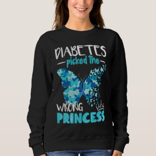 Sudadera Diabetes Eligió a la Princesa Equivocada Diabetes