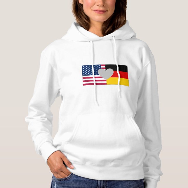 Sudadera Diabetes germanoamericanos (Anverso)