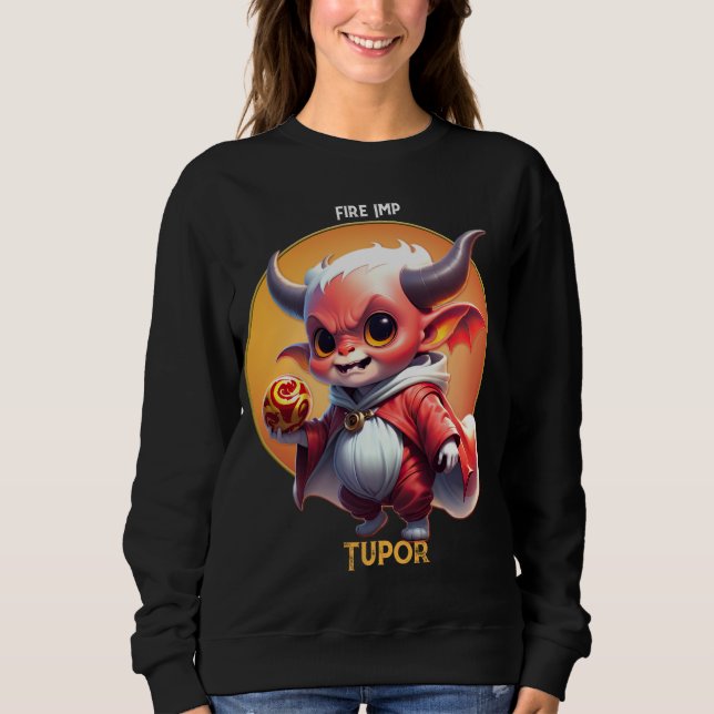 Sudadera Diablillo de Fuego: Tupor (Anverso)