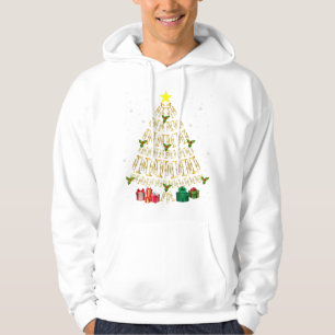 Sudadera Diablos de decoro de árbol de Navidad de trompeta