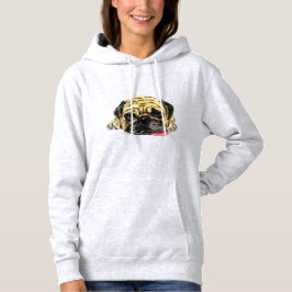 Sudadera Diablos graciosos con perro de pug