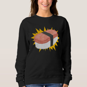 Sudadera Diagrama de instrucciones de comida Spam Musubi ja