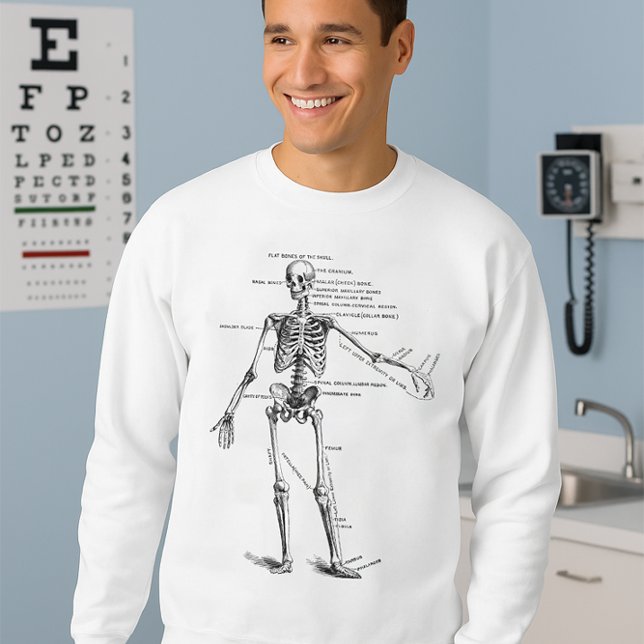 Sudadera Diagrama del médica del esqueleto de la anatomía m (Subido por el creador)