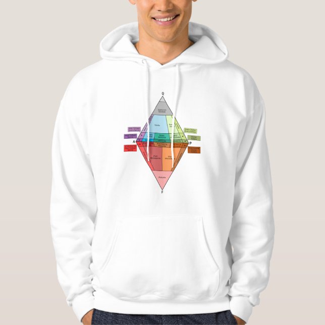 Sudadera Diagrama QAPF de Roca Plutona (Anverso)