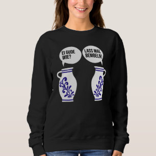 Sudadera Dialect Hessen Apples Bembel Cider Jug Egg Gourd W