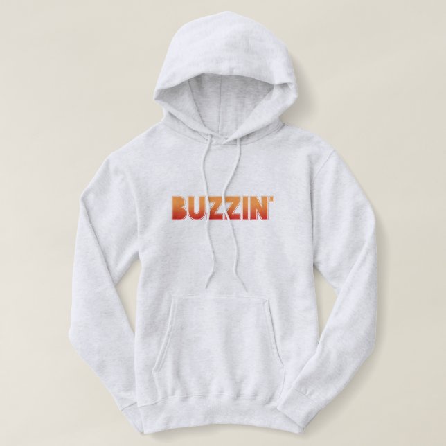 Sudadera Dialecto de jerga del manchester de BUZZIN (Diseño del anverso)