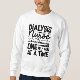 Sudadera Diálisis Enfermero Técnico Diálisis Nefrología Tec