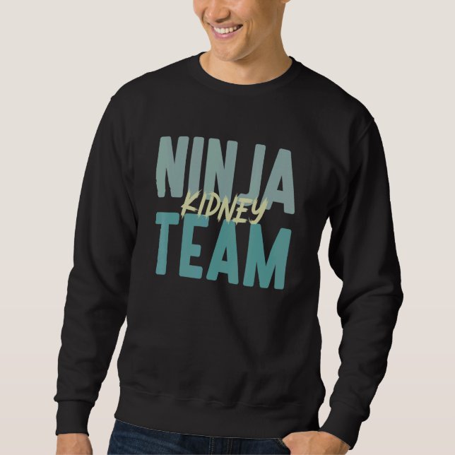 Sudadera Dialysis Tech Kidney Ninja Team Hemodialysis Nurse (Anverso)