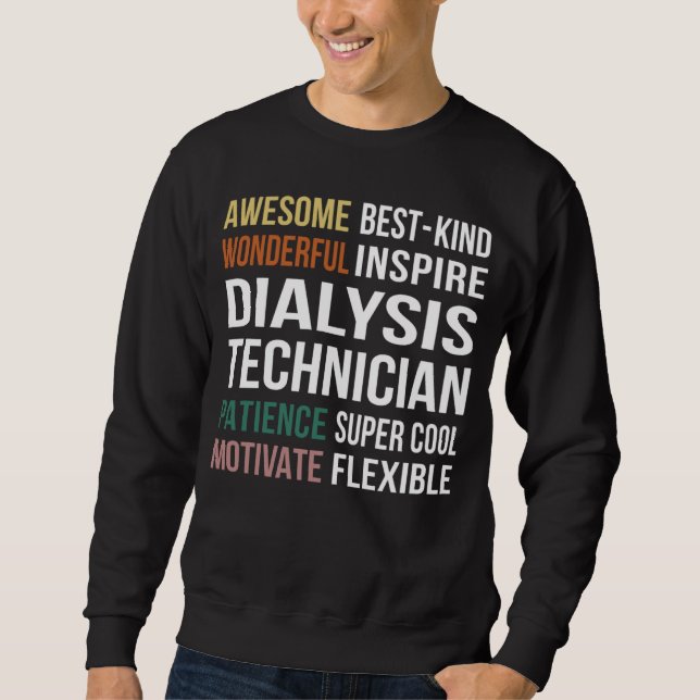 Sudadera Dialysis Technician  Appreciation (Anverso)