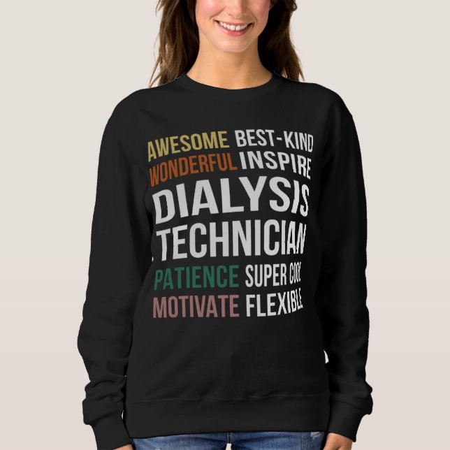 Sudadera Dialysis Technician  Appreciation (Anverso)