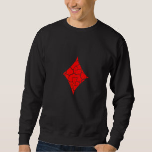 Sudadera Diamante Deteriorado
