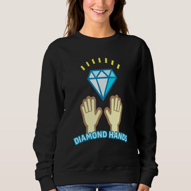 Sudadera Diamante Manos A La Luna Yolo (Anverso)