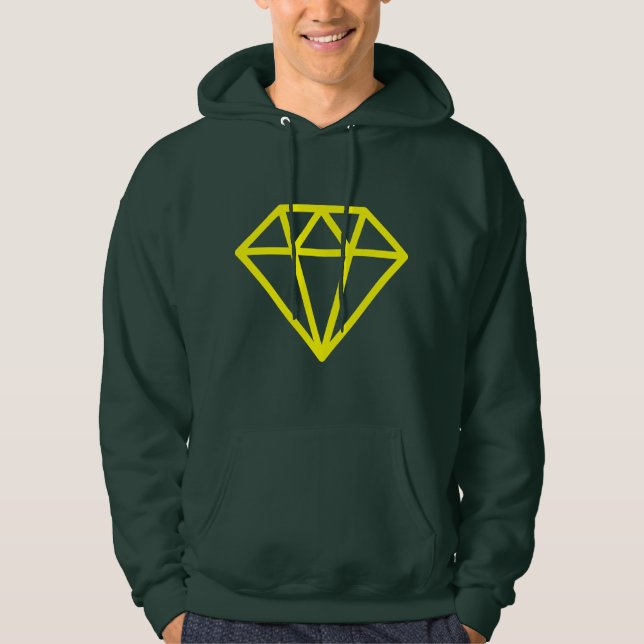 Sudadera Diamante simple (Anverso)