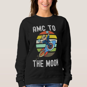 Sudadera Diamond Hands Amcwallstreetbets Amc Apes Amc To