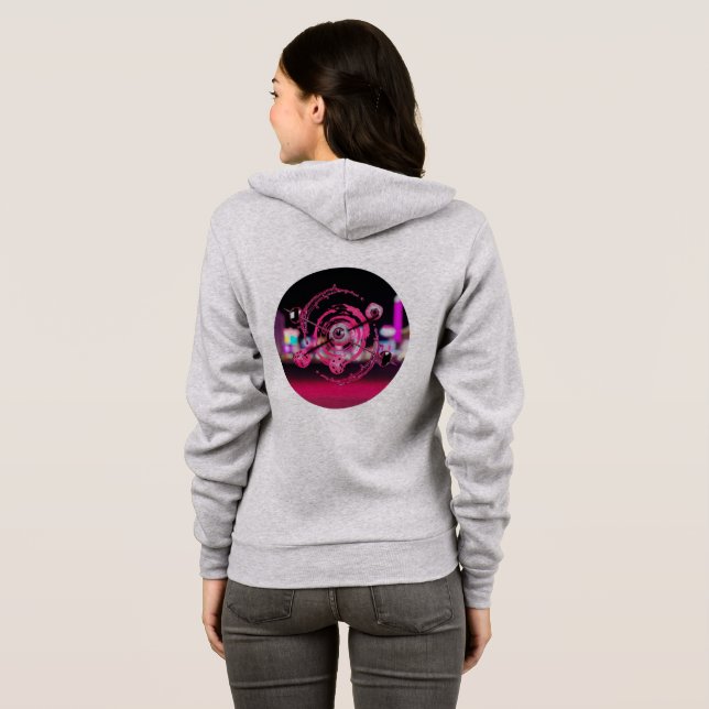 Sudadera Diamond Heart Vegas Love Hoodie 💖 💎 (Reverso completo)