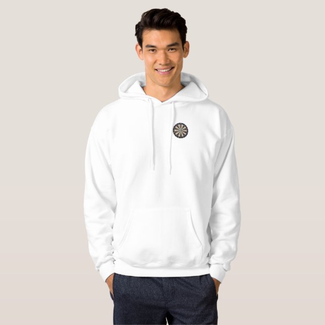 Sudadera Diana De Un Dardo En Un Tablero De Dardos, (Anverso completo)