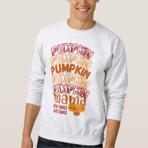 Sudadera Días de Acción de Gracias del Personalizable PUMPK